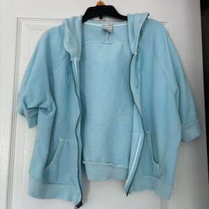 Old Navy Sky Blue Stretch Hoodie